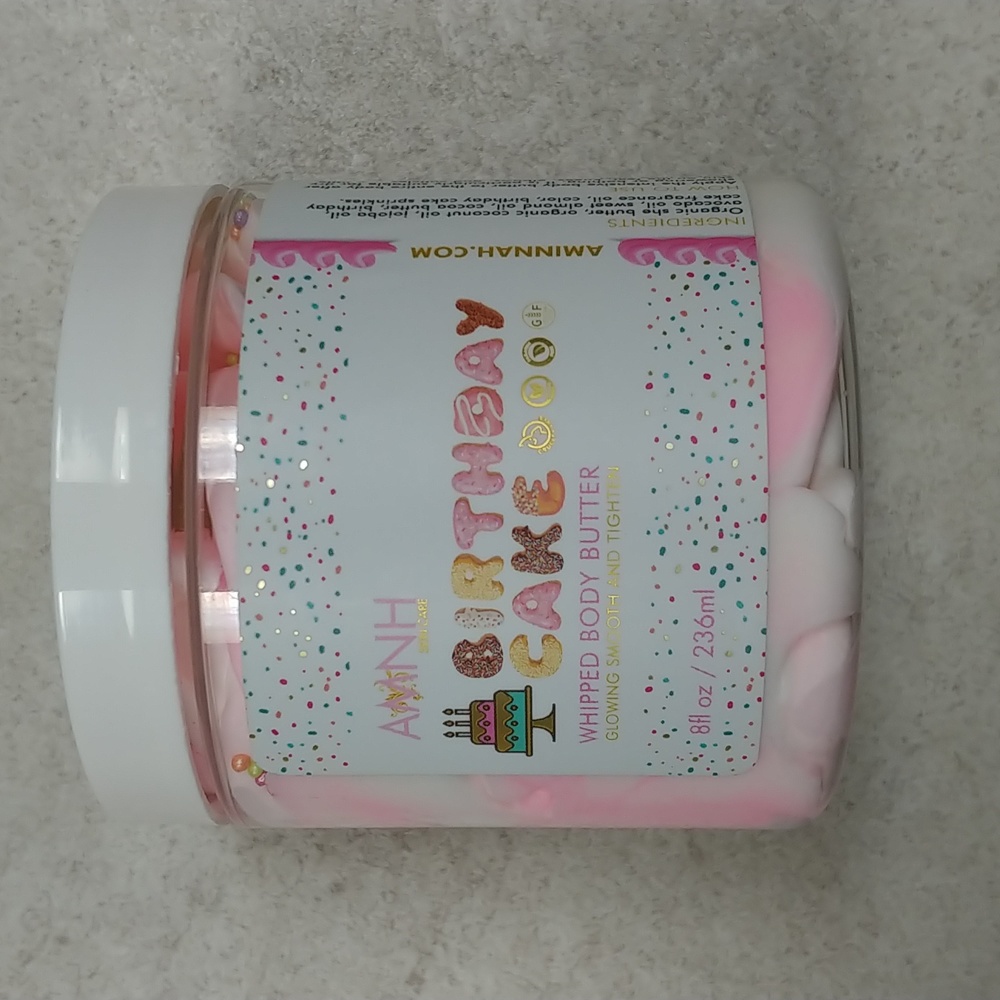AMNH Birthday Cake Whipped Body Butter